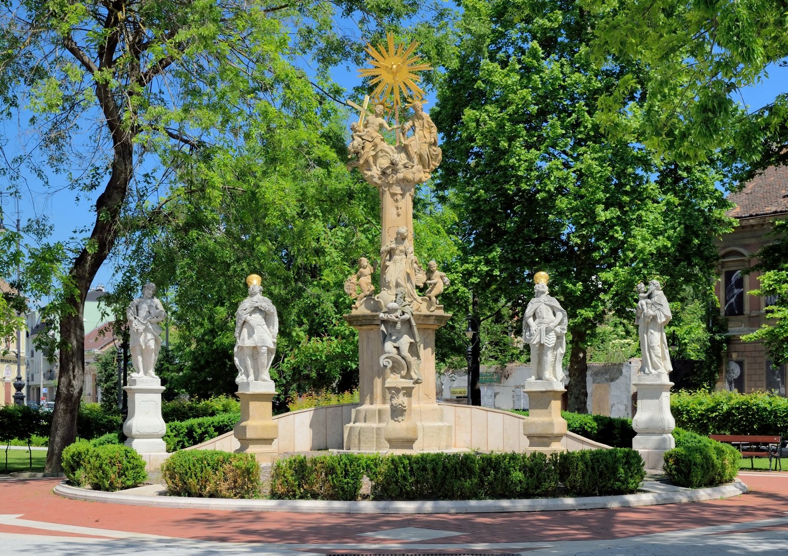 Szentháromság-szobor Nagykanizsa Hungary